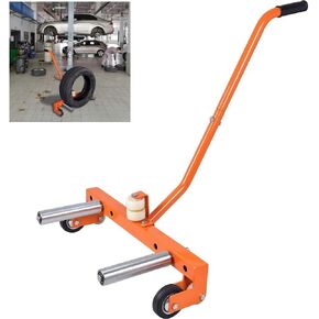 Wheel Dolly Adjustable Tire Dolly Tire Lift Tool Easy Lift Tire Moving Cart for Workshop Garage