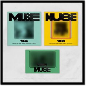 BTS JIMIN MUSE الألبوم المنفرد الثاني الإصدار القياسي 2 + مجموعة إصدار ألبومات Weverse (عبر DHL Express)