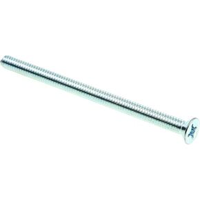 براغي آلة Prime-Line 9002144، رأس مسطح، محرك فيليبس، 1/4 بوصة - 20 × 4 بوصة، فولاذ مطلي بالزنك (20 حزمة)