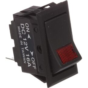Seachoice Illuminated Rocker Switch, 3 Terminal, On/Off