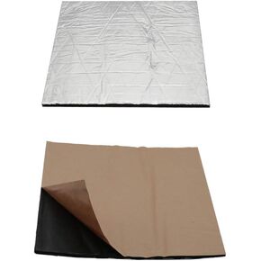 2pcs 3D Printer Heated Bed Insulation Lightweight Foam Foil 220x220x5mm (8.66x8.66x0.2 inch) Self-Adhesive Insulation Mat Sticker Hotbed Thermal Pad for Ender 3 (220x220x5mm)