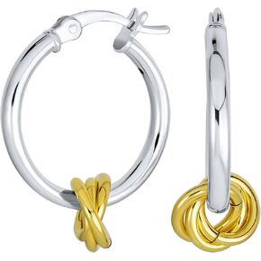 Large Oval Polished Finish Tube Hoop Earrings For Women .925 Sterling Silver Hinged Notched Post 2 Inch