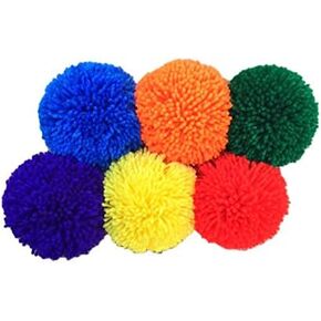 6-Pack Soft Fleece Balls: Large 5"