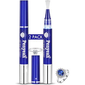 Diamond Ring Cleaner Pen, Quick & Portable Jewelry Cleaning Pen, Softer & Longer Brush Cleaning Kit for Engagement Ring,Moissanite,Gemstones - Engagement Gifts for Her