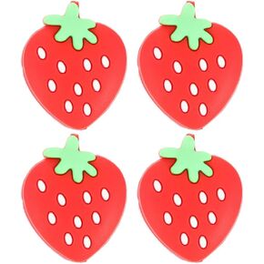 BESPORTBLE Tennis Dampener for Racket: 4Pcs Tennis Racket Shock Absorber Anti Vibration Tennis Funny Tennis Dampeners Tennis Racquet Dampeners Cute Tennis Vibration Dampener