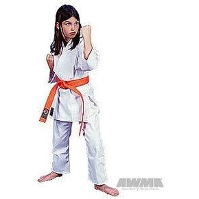 ProForce 6oz 100% Cotton Karate Gi / Uniform - White - Size 3