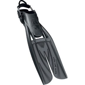Scubapro Twin Jet Max Diving Fin (Black/Graphite, Medium)