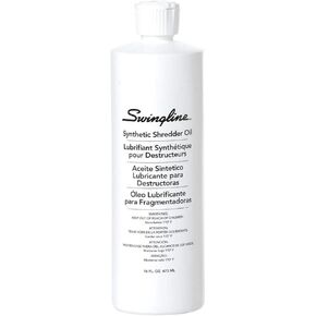 GBC Shredder Oil, 16 oz., .473ml Bottle for use with GBC ShredMaster Shredders (1760049)