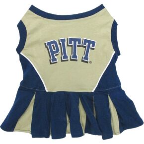 NCAA Pittsburgh Panthers Dog Cheerleader Outfit, Medium