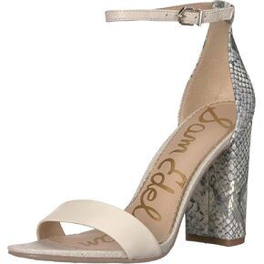 Sam Edelman Women's Yaro Suede Sandals, Black, 4.5 Medium US