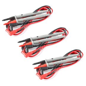 6Pcs Multimeter Test Leads Pen Multimeter Meter Tester Needle Point W13 Digital Multi Meter Clamp Tester Probe Test Probes Leads 3 Packs for Multimeter Electronic Test Leads Multimeter