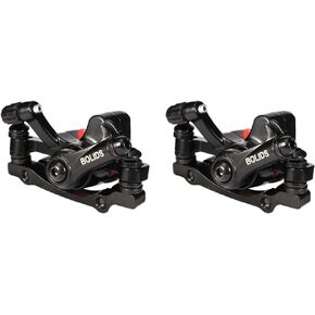 Homoyoyo 2 Pcs Bike Disc Brake Cycling Brake Mechanical Caliper