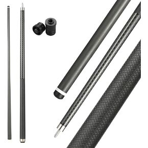CROWN ME Carbon Fiber Pool Cue Stick 12.5mm Tip Billiard Carbon Fiber cue