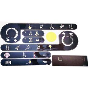 Platform Control Box Decal for JLG, 2910866 for JLG Scissor Lift E300AJP,M45A,E450AJ,M600JP...