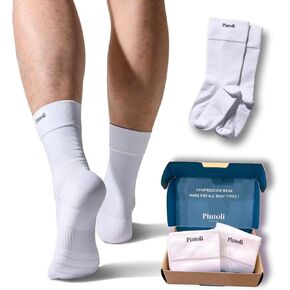 Running 20-30mmHg Compression Socks for Men & Women (2 Pairs)