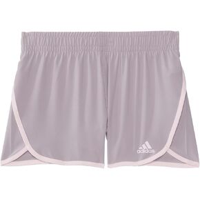 adidas Girls' Woven Retro Short(Big Kid)