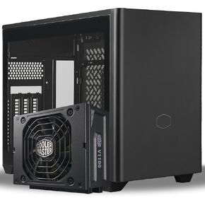 حافظة كمبيوتر Cooler Master NR200P V2 Mini-ITX 18L، مبرد سائل بتركيب علوي 240 مم | 280 مم، تركيب رأسي 356 مم، وحدة معالجة الرسومات 3.5 فتحة، مقسى | لوحة تهوية، USB 3.2 Gen 2x2 Type C (NR200PV2-KCNN-S00) in Kuwait