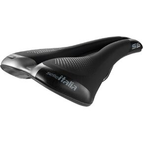 Selle Italia Selle Italia S 5 Superflow Saddle, Black/Hi-Viz