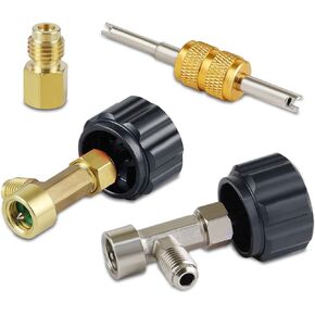 Lichamp Automotive R1234yf Can Tap، R 1234yf علبة الختم الذاتي اضغط وثقب علبة فريون التيار المتردد 1234yf تركيبات محول، TBN1