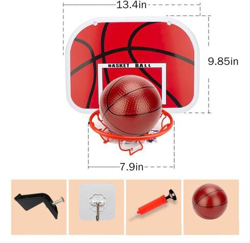 Basketball Hoop Outdoor, 4.2-10FT Adjustable Portable Basketball Hoop Goal System, 44 Inch Backboard w/Shock Absorbent Rim, Basketball Goals for Adults Backyard Driveway in Saudi Arabia