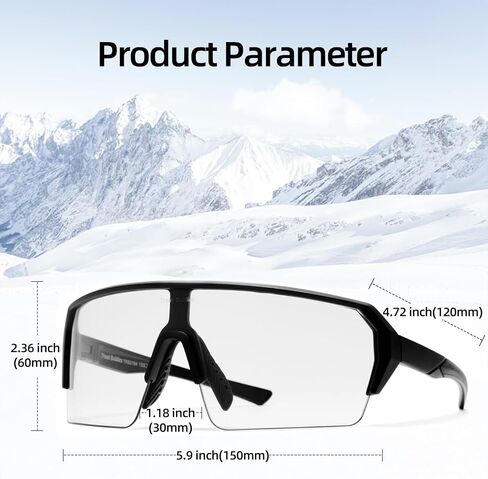 Cycling Bicycle UV Protection Sunglasses Anti-Fog Glasses Mountain Bike Sunglasses Lenses TR90 in Saudi Arabia