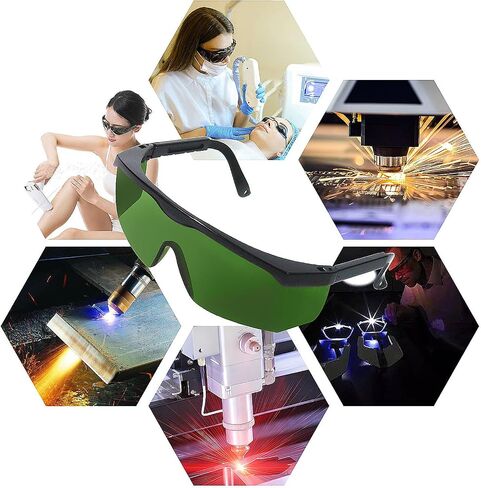 Red Light Glasses - Eye Protection for LED Red Light Therapy (600nm-900nm) - Red Light Therapy Goggles in Saudi Arabia