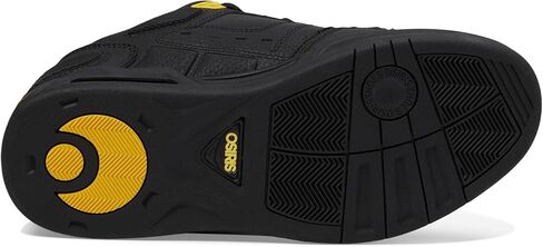 Osiris Men's Peril Skate Shoe, Black/Yellow, 14 in Saudi Arabia