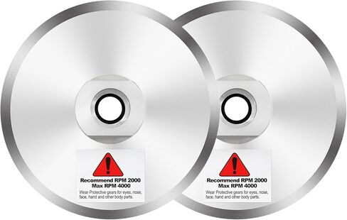 4 Inch Aluminum Backer Pad - 2pcs 4" Hook Loop Backing Pad with Arbor 5/8" 11 for Diamond Polishing Pads in Saudi Arabia