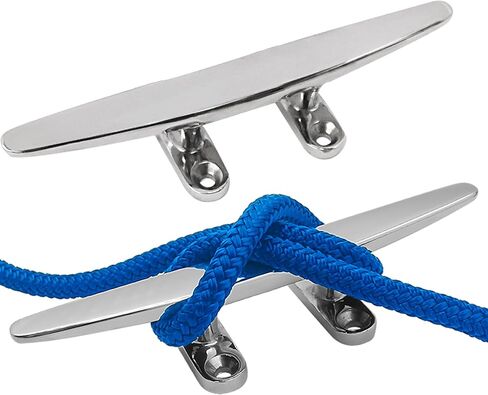Boat Cleat Open Base 316 Stianless Steel Dock Cleat Marine Include Installation Accessories Screws for Boat, Dock, Decor,Yacht in Saudi Arabia