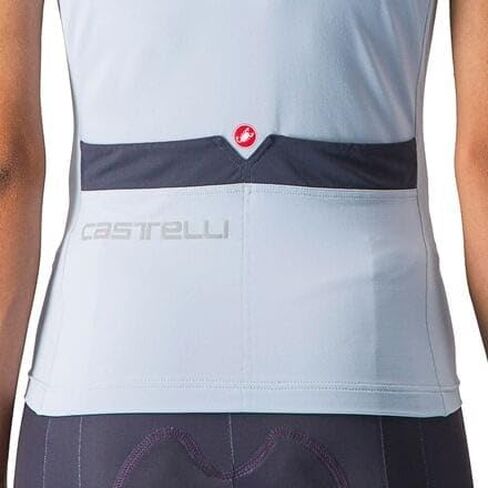 CASTELLI Solaris Sleeveless Jersey - Women's, Winter Sky/Dark Steel Blue, M in Saudi Arabia