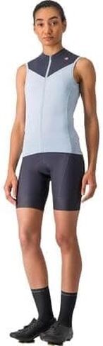 CASTELLI Solaris Sleeveless Jersey - Women's, Winter Sky/Dark Steel Blue, M in Saudi Arabia
