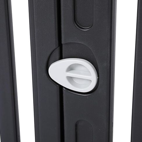 قفص لعب للكلاب من بيردروك هوم مع باب | 12 لوحة | 25.6 بوصة ارتفاع | بلاستيك قوي | قلم سياج أمان للجرو روضة للأطفال | بوابة آمنة وغير قابلة للانزلاق للحيوانات الأليفة | أبيض in Kuwait