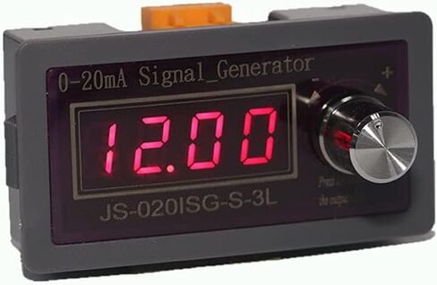 Taidacent 4 أرقام 0.4 بوصة مولد الإشارة الرقمية الحالي 0-4-20mA مولد الإشارة النشط محاكاة وتصحيح PLC صمام نقل التردد DCS التحكم ميلي أمبير متر (4-20mA) in Kuwait