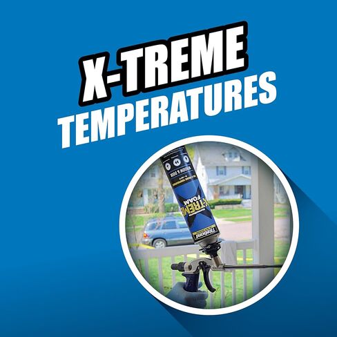 Titebond X-TREME مادة مانعة للتسرب متعددة الأغراض، رغوة البولي يوريثان، رغوة عازلة، رغوة الرش، حشو الفجوة العالمي، 8522، 24 أونصة. in Saudi Arabia