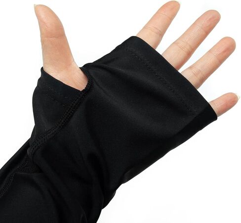 أكمام ذراع تبريد للرجال والنساء، أغطية ذراع من النايلون + سباندكس للحماية من الأشعة فوق البنفسجية من أجل ركوب الدراجات وكرة القدم in Kuwait