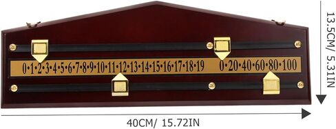 GANAZONO Wooden Scoreboard Billiard Scoreboard for Snooker Basketball Tennis Sports Baseball Recorder Accessories in Saudi Arabia