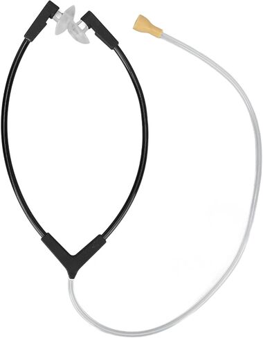 Listening Stethoscope, EVTSCAN Listening Stethoscope for Hearing Aid Test Monitoring Binaural Lightweight V Shaped Plastic in Saudi Arabia
