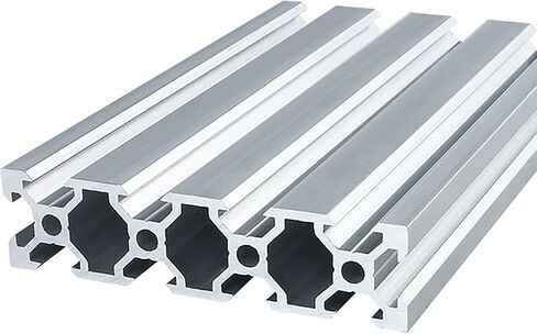 2080 Aluminum Extrusion 59.06 inch / 1500mm Length V Slot Silver 1 Pack, Extruded Aluminum 20mm x 80mm 20 Series V Type Profiles Anodized European Standard Linear Rail Frame 1Pcs in Saudi Arabia