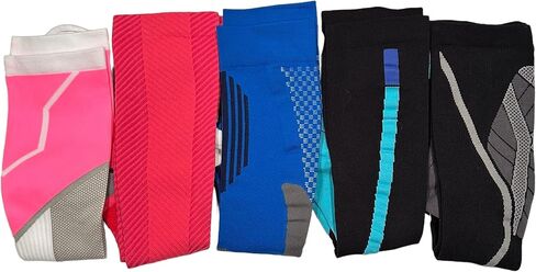 5-Pack Unisex Compression Socks in Saudi Arabia