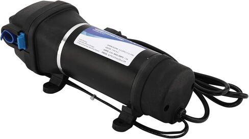 YaeMarine التيار المتناوب 115 فولت مضخة الحجاب الحاجز لضغط المياه ذاتية التحضير 17LPM/4.5GPM 40PSI/2.8bar للقافلة/RV/قارب/بحرية in Kuwait