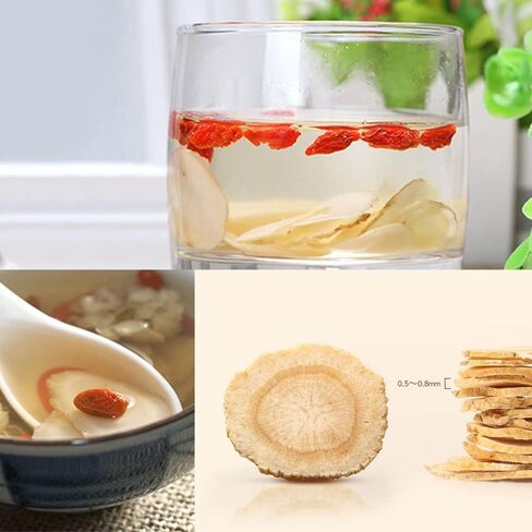 2 Bags of American Ginseng Slices (4oz/Bag) 西洋参/花旗参 Panax Ginseng. Boosts Body Immunity, Energy & Stamina for Man & Women in Saudi Arabia