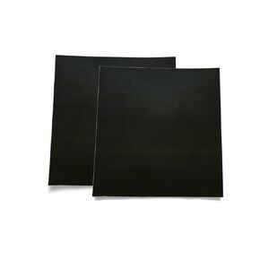 TOJOIN RF Microwave Absorbers, 7.88inchesx 7.88inches x 0.04inches(200mm x 200mm x 1.0mm), Black, EMI Absorber, Adhesive Backing, Industrial Grade Tape 2PCS