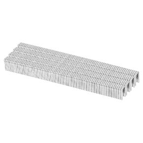 uxcell 18 Gauge Narrow Crown Staples 1/4"x3/8", 10000Pcs Galvanized Steel for Pneumatic, Electric Stapler, White