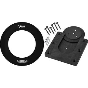 Viper Defender Backboard & Sisal/Bristle Steel Tip Dartboard Bundle