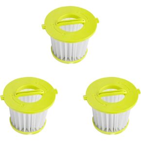 Vacuum Filter Replacement for 18v ONE+ hand vacuum filter,Compatible with hand vacuum Models PCL705 And PCL704 (pack of 3)