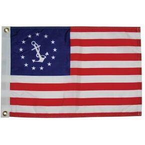 Taylor Made Products 1118 US Yacht Ensign Boat Flag (12" x 18")