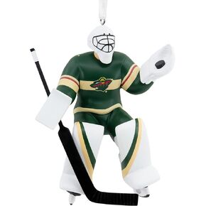Hallmark NHL Minnesota Wild Goalie Christmas Ornament, 0001OSL1752