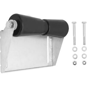 12" Boat Trailer Rollers with Brackets,Galvanized Steel Keel Roller Boat Trailer Guides & Rollers Boat Trailer Parts
