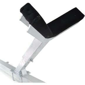 Bow Rest Catcher Assembly for Boat Trailer Adjustable Galvanized Post