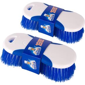 MR.SIGA Multi Purpose Heavy Duty Scrub Brush - Pack of 2